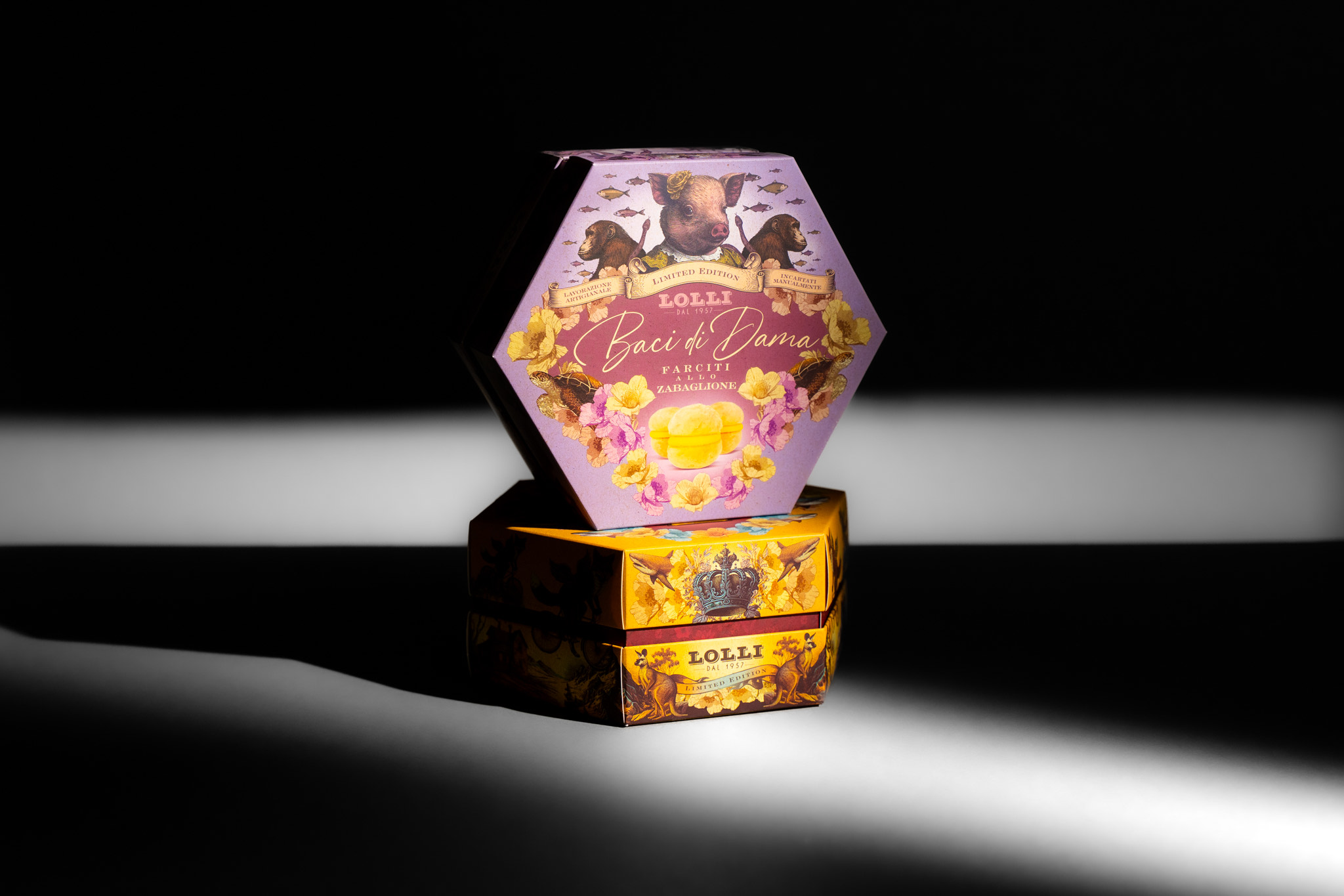Packaging cartotecnico, scatole Lolli
